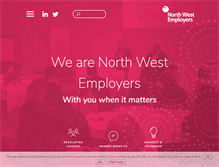 Tablet Screenshot of nwemployers.org.uk